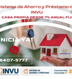 Vivienda 7 % planes de ahorro y préstamo del INVU