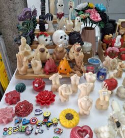 Velas Sofía y lazos Sofía